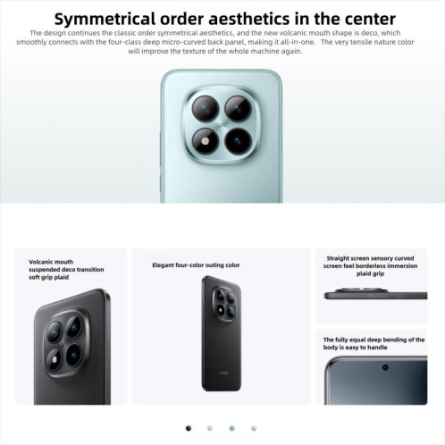 Xiaomi Redmi Note 15 Pro+ 5G, 16 Go + 512 Go, 6,83 pouces, Xiaomi HyperOS 2, Snapdragon 7s Gen 4 Octa Core, Réseau : 5G, NFC (Violet) SX469P1457-024